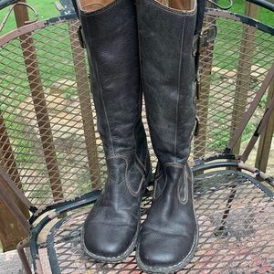 b o c tall leather boots